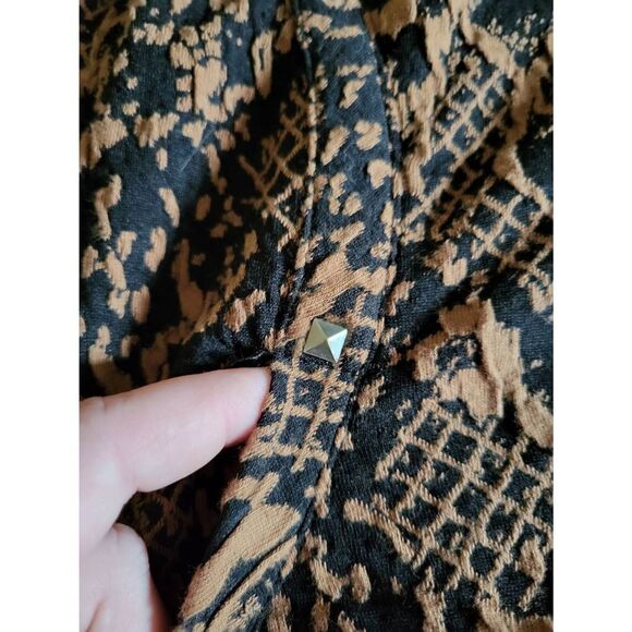 NWOT Erin London black/brown full zip-up jacket - Picture 3 of 8